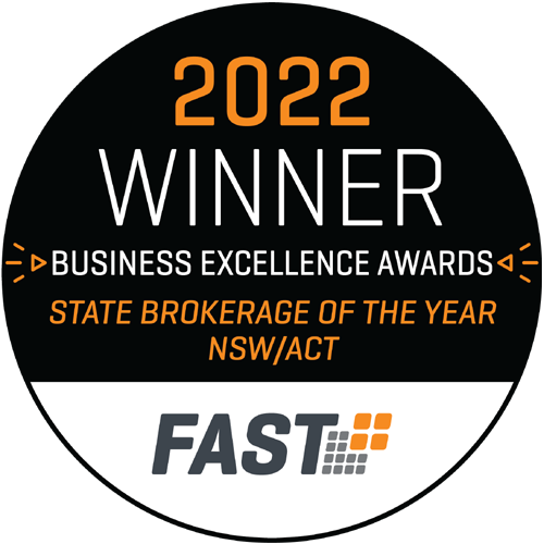 2022 State Brokerage of the Year NSW/ACT