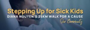 Support my 25km walk for sick kids