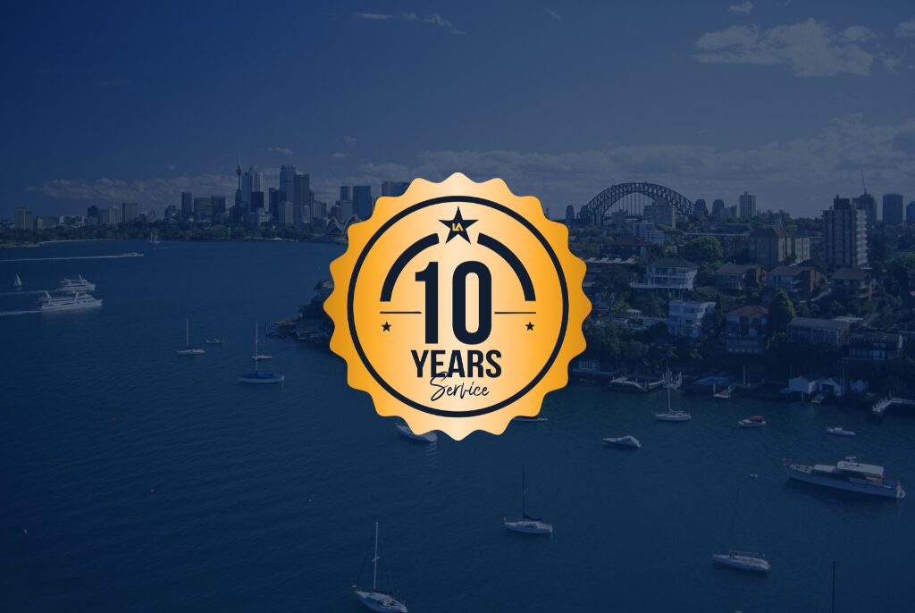 10 years staff service